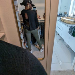 Lululemon Open Back Sweater